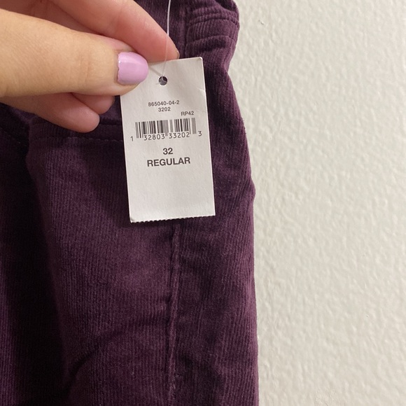 Purple Corduroy Pants - Picture 4 of 5